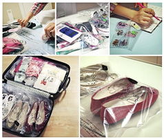 旅行收纳神器 韩版分类整理袋，让行李告别混乱